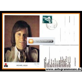 Autogramm Schlager | Michael HOLM | 1974 "When A Child Is Born" (Portrait Color top)