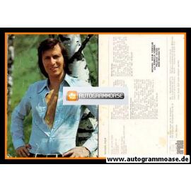 Autogramm Schlager | Michael HOLM | 1973 "Baby Du Bist Nicht Alleine" (Portrait Color Ariola)