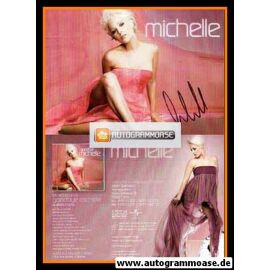 Autogramm Schlager | MICHELLE | 2009 "Goodbye Michelle" (Portrait Color Koch)