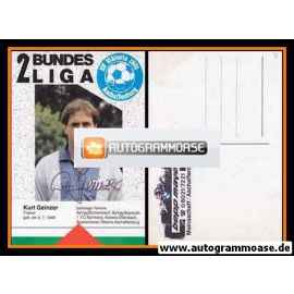 Autogramm Fussball | SV Viktoria 1901 Aschaffenburg | 1988 | Kurt GEINZER