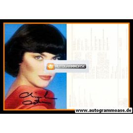 Autogramm Musik (Frankreich) | Mireille MATHIEU | 1986 "Du Weisst Doch Ich Lieb Dich" (Ariola)