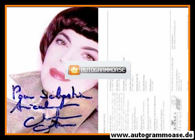 Autogramm Musik | Mireille MATHIEU | 1999 "Alles Nur Ein Spiel" (Portrait Color BMG)