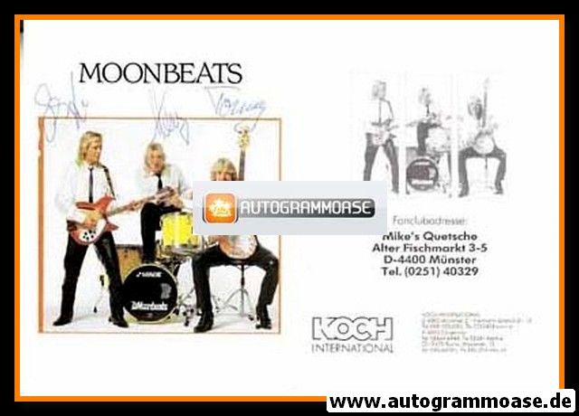 Autogramme Schlager | MOONBEATS | 1990er (Portrait Color)