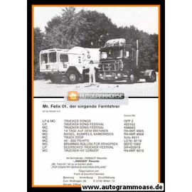 Autogramm Country | MR. FELIX 01 | 1990er (Diskografie)