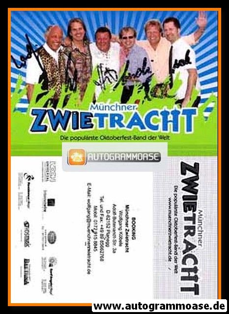 Autogramme Volksmusik | MÜNCHNER ZWIETRACHT | 2000er (Portrait Color) 1