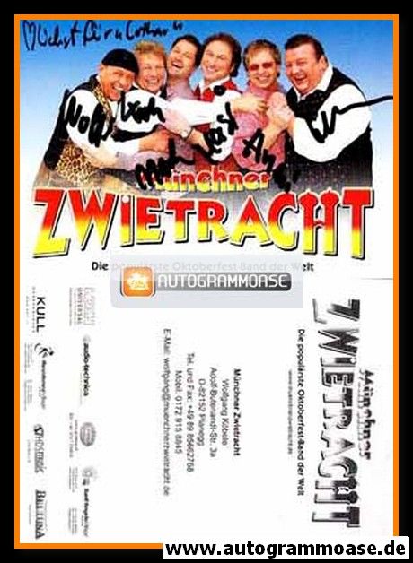 Autogramme Volksmusik | MÜNCHNER ZWIETRACHT | 2000er (Portrait Color) 2