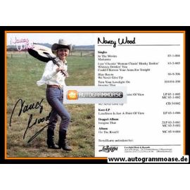 Autogramm Country | Nancy WOOD | 1990er (Diskografie Lovelight)