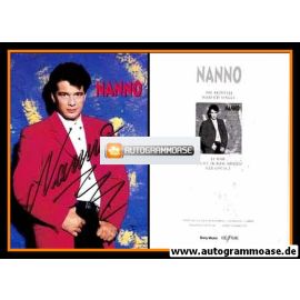 Autogramm Schlager | NANNO | 1993 "Es War Nacht In New Mexico"