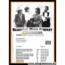 Autogramme Country | NASHVILLE MUSIC COMPANY | 1989 "Country Park"