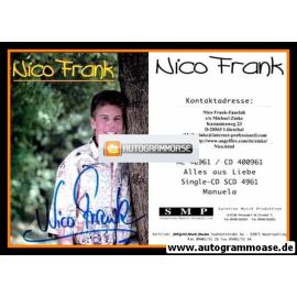 Autogramm Schlager | Nico FRANK | 2000er "Alles Aus Liebe" (SMP)