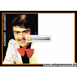 Autogramm Schlager | Norbert GEBHARDT | 1980er (Portrait Color)