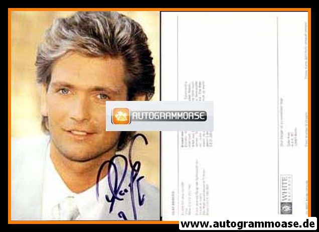 Autogramm Schlager | Olaf BERGER | 1994 "Erzähl Mir Was Von Dir" (Portrait Color White)