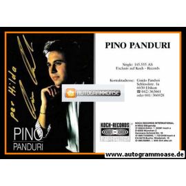 Autogramm Musik | Pino PANDURI | 1988 "Jerusalem"