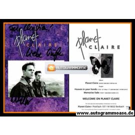 Autogramme Pop | PLANET CLAIRE | 1992 "Planet Claire"