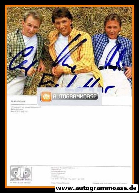 Autogramme Schlager | PLAYA ROUGE | 1999 "Ich Wünsch Mir Einen Morgenkuss"