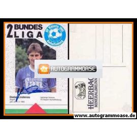 Autogramm Fussball | SV Viktoria 1901 Aschaffenburg | 1988 | Dieter LINDENAU (Heerbach)