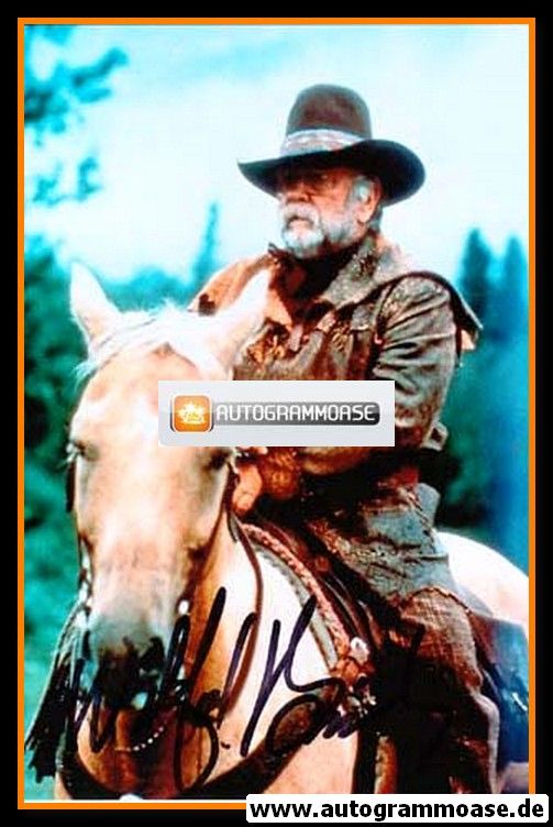 Autogramm Film (USA) | Wilford BRIMLEY | 1991 Foto "Blood River"
