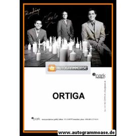 Autogramme Folklore | ORTIGA | 2000er (Foto Portrait SW)