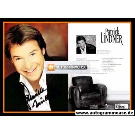 Autogramm Volksmusik | Patrick LINDNER | 2007 "Heute Hier Und Jetzt" (Portrait Color Koch)