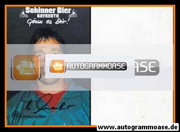 Autogramm Fussball | SpVgg Bayreuth | 1987 | Wolfgang MAHR