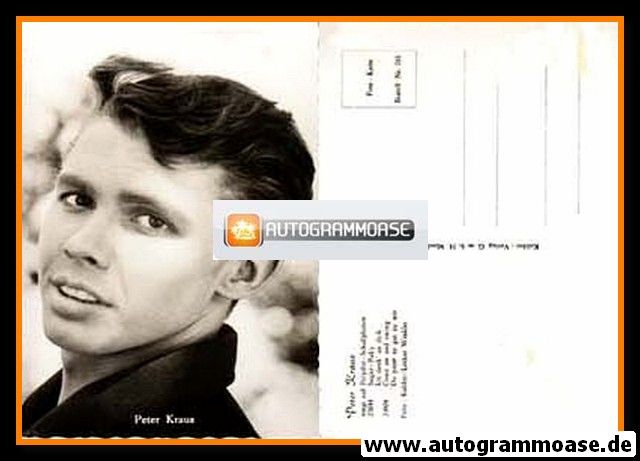 AK Schlager | Peter KRAUS | 1959 "Come On And Swing" (Portrait SW Kolibri 785)