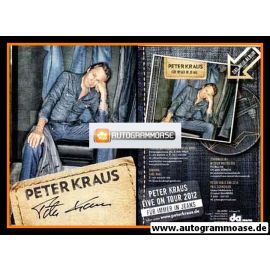 Autogramm Rock | Peter KRAUS | 2012 "Für Immer In Jeans" (DA Music)