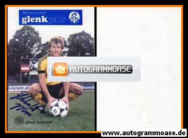 Autogramm Fussball | SpVgg Bayreuth | 1985 | Klaus GEBHARDT