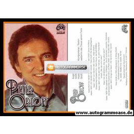 Autogramm Schlager | Peter ORLOFF | 1980er (Portrait Color Aladin MCP)