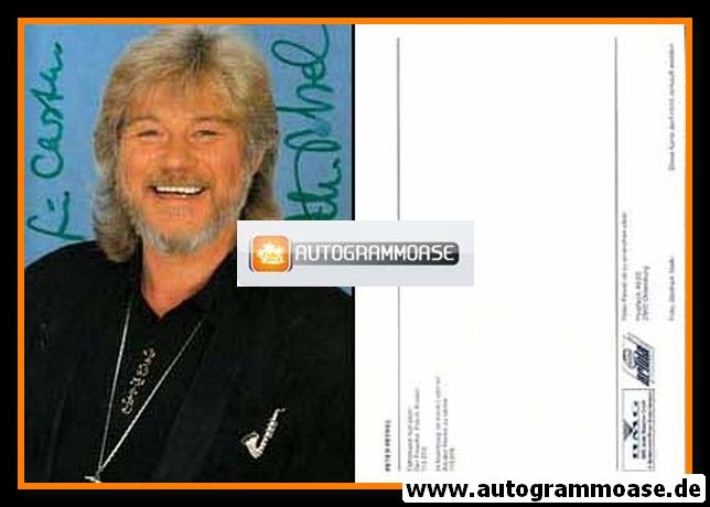Autogramm Schlager | Peter PETREL | 1990 "Fährmann Hol Über" (Portrait Color BMG)