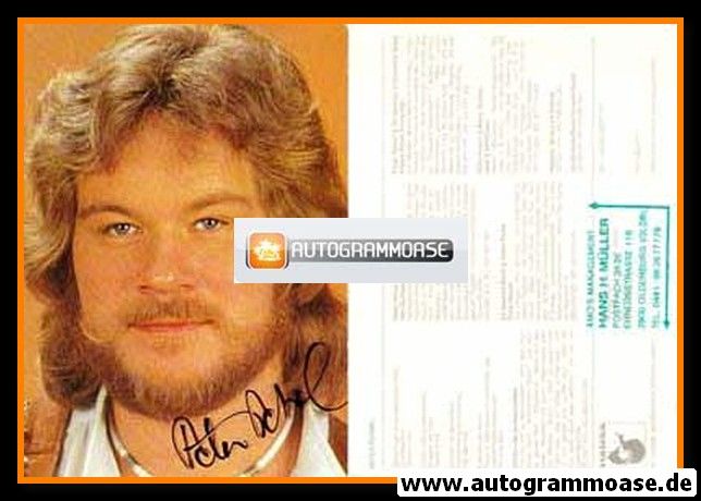 Autogramm Schlager | Peter PETREL | 1981 "Wenn Hugo Nicht" (Portrait Color Hansa)