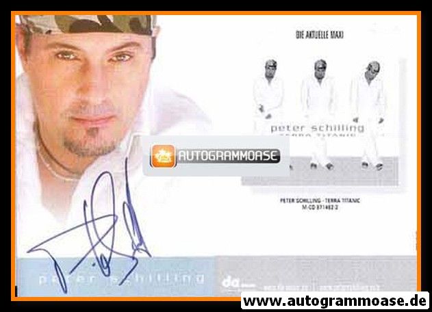 Autogramm Pop | Peter SCHILLING | 1984 "Terra Titanic" (Portrait Color DA) NDW