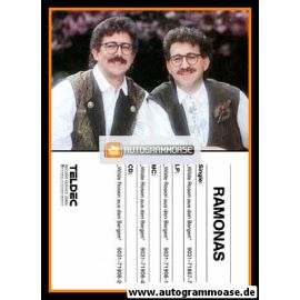 Autogramme Volksmusik | RAMONAS | 1990 "Wilde Rosen Aus Den Bergen"
