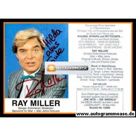 Autogramm Schlager | Ray MILLER | 1990 "Die Hits - Die Mädels"