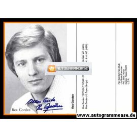 Autogramm Schlager | Rex GORDEN | 1980er "Without Your Love"