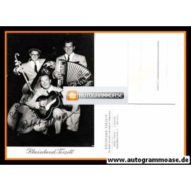 Autogramme Mundart | RHEINLAND-TERZETT | 1970er (Portrait SW)