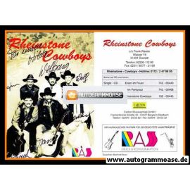 Autogramme Country | RHEINSTONE COWBOYS | 1998 "Rheinstone Cowboys"