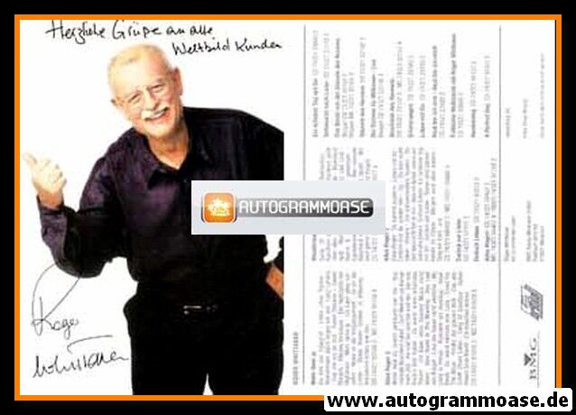 Autogramm Schlager | Roger WHITTAKER | 2002 "Mehr Denn Je" (Portrait Color BMG)