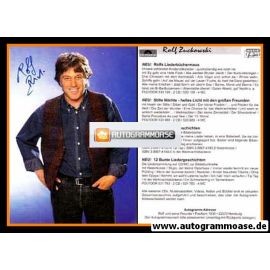 Autogramm Kindermusik | Rolf ZUCKOWSKI | 1996 "Liederbüchermaus" (Portrait Color Polydor)
