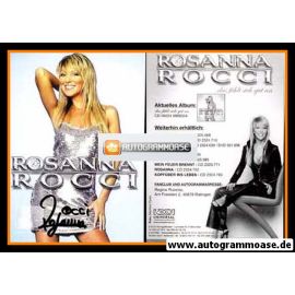 Autogramm Schlager | Rosanna ROCCI | 2005 "Das Fühlt Sich Gut An" (Portrait Color Koch)