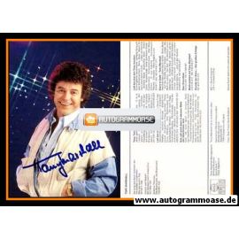Autogramm Schlager | Tony MARSHALL | 1985 "So Jung Wie Heut" (Portrait Color Ariola)