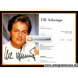 Autogramm Schlager | Ulli SCHWINGE | 1992 "Keine Zeit Zum Träumen" (Portrait Color Papagayo)