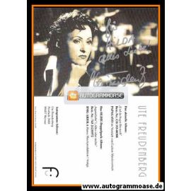 Autogramm Schlager | Ute FREUDENBERG | 1994 "Und Da Fragst Du Noch"