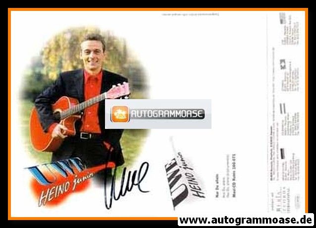 Autogramm Schlager | Uwe HEINO jr. | 1999 "Nur Du Allein"