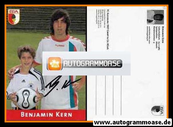 Autogramm Fussball | FC Augsburg | 2006 | Benjamin KERN