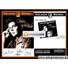 Autogramm Klassik | Volker BENGL | 1999 "Schön Ist Die Welt" (Portrait SW Mondial)