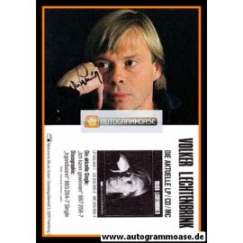 Autogramm Schlager | Volker LECHTENBRINK | 1987 "Ich Kann Gewinnen" (Metronome)