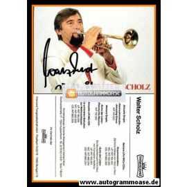Autogramm Instrumental (Trompete) | Walter SCHOLZ | 1987 "Heimwehmelodie" (Intercord)