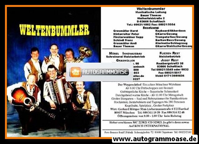 AK Volksmusik | WELTENBUMMLER | 1997 "Ja Gibt´s Denn Sowas" (2)