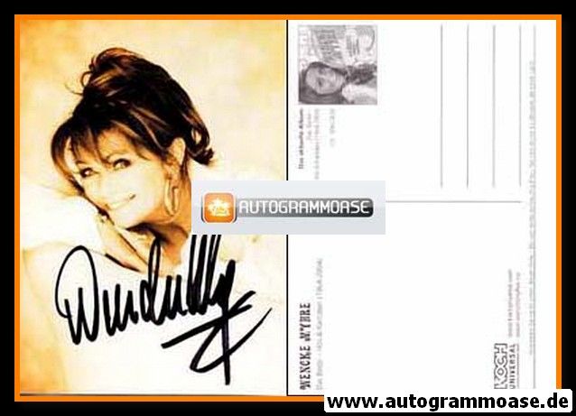 Autogramm Schlager | Wencke MYHRE | 2004 "Das Beste" (Portrait Color Koch)