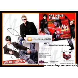 Autogramme Pop | WILDE HERZEN | 2008 "Definitiv"